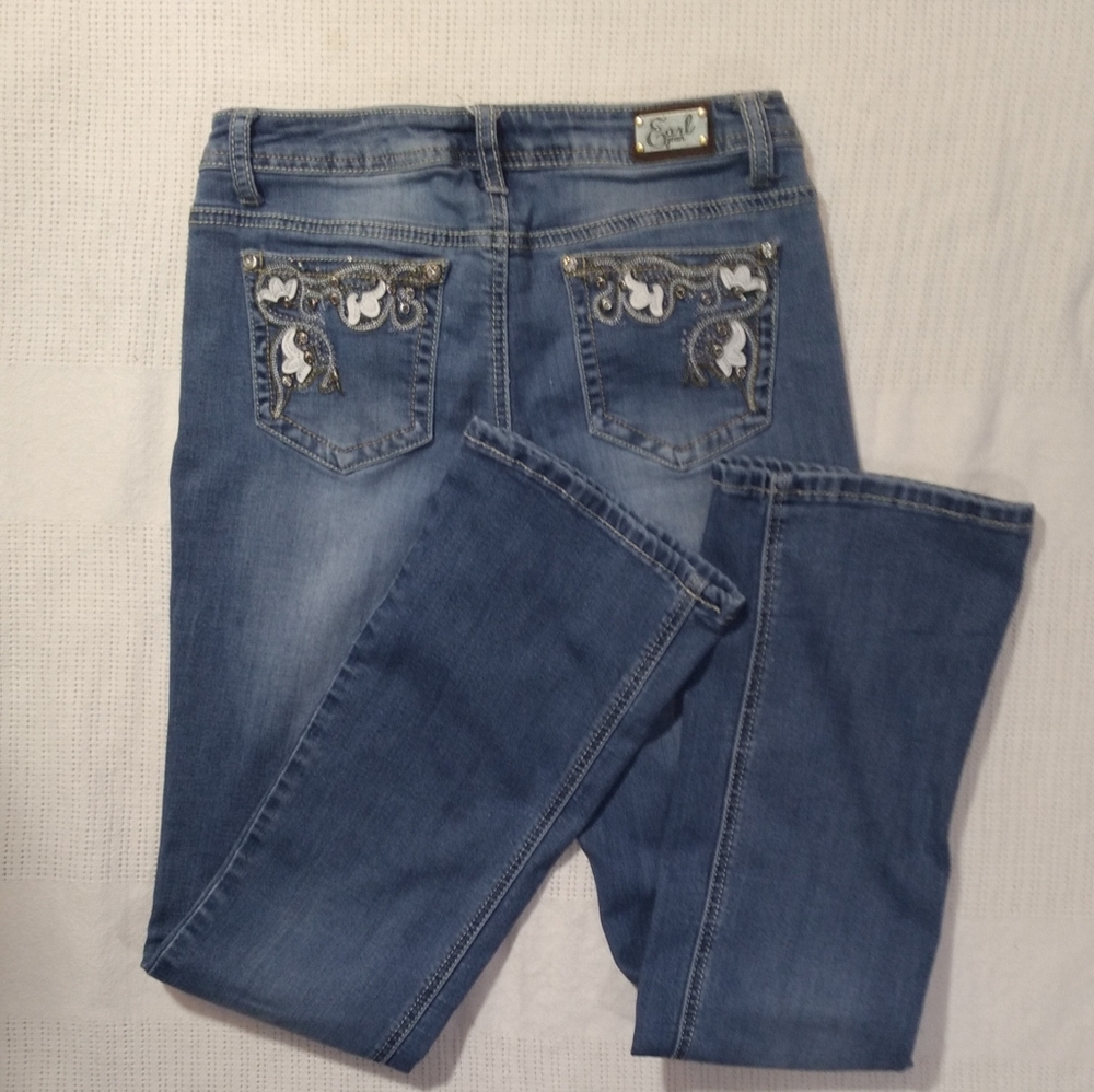 Earl Jeans Embellished Bootcut